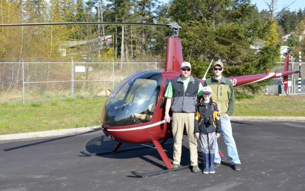 Helicopter Flight in Friday Harbor